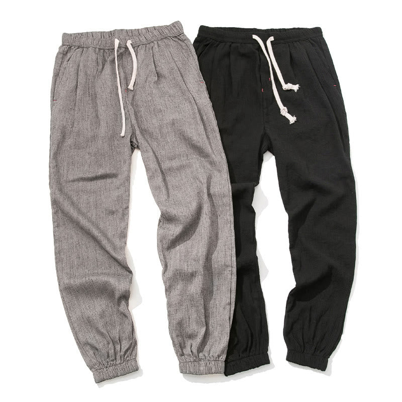 Pantalones de hombre con diseño de Buddha Stones y cordón ajustable con bolsillos - image 20