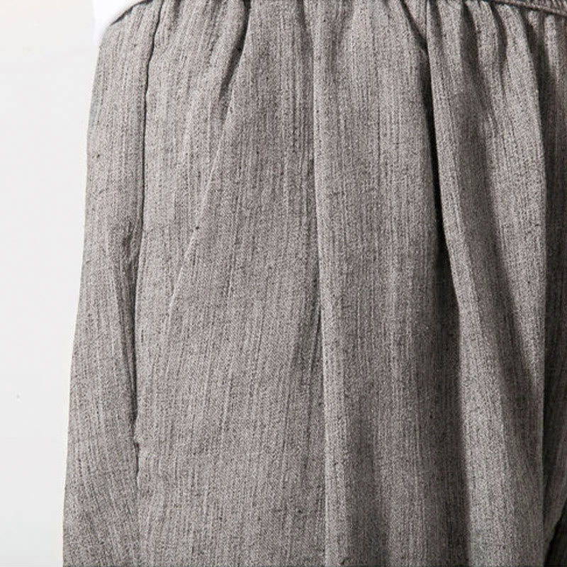 Pantalones de hombre con diseño de Buddha Stones y cordón ajustable con bolsillos - image 10