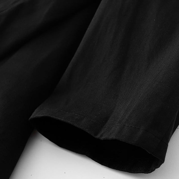 Chaqueta de algodón de manga larga para mujer con bolsillos y estampado de Buddha Stones - image 13
