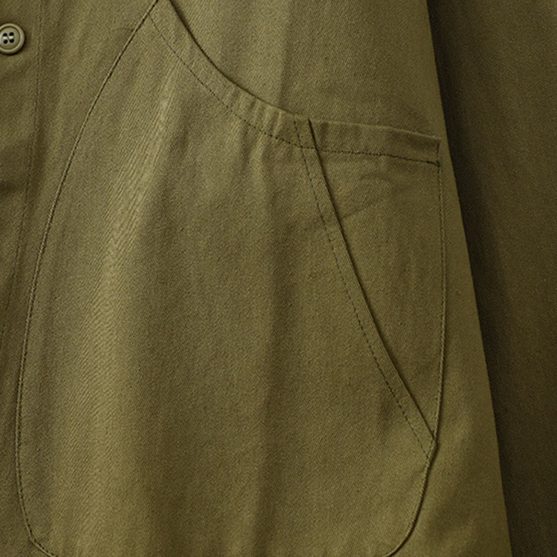 Chaqueta de algodón de manga larga para mujer con bolsillos y estampado de Buddha Stones - image 21
