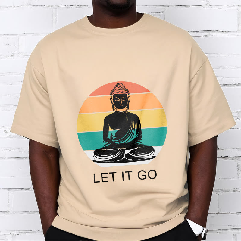 Camiseta de algodón con estampado de Buddha Stones de Buda - image 12