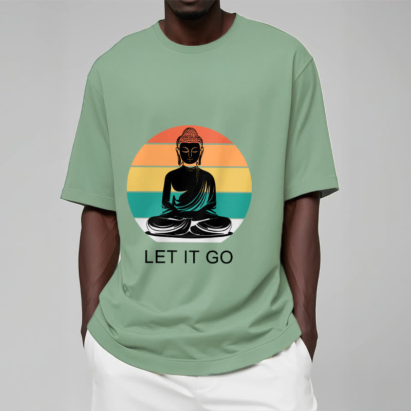 Camiseta de algodón con estampado de Buddha Stones de Buda - image 16