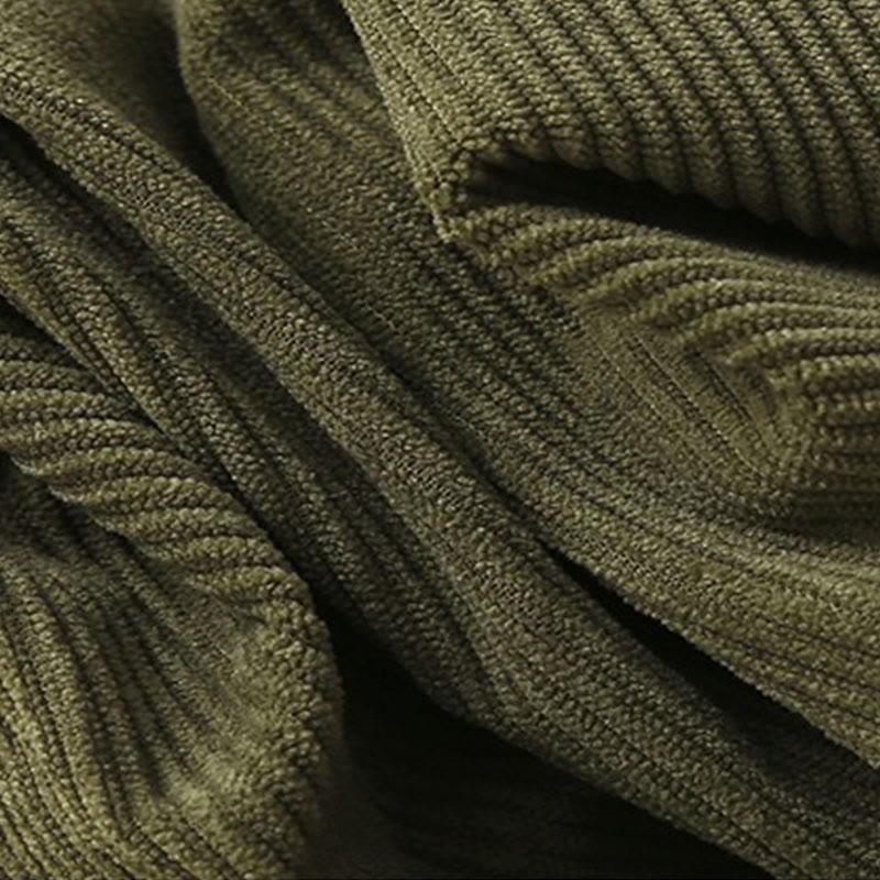 Pantalones harén de pana de algodón con bolsillos para mujer, estilo vintage, Buddha Stones Commute - image 8