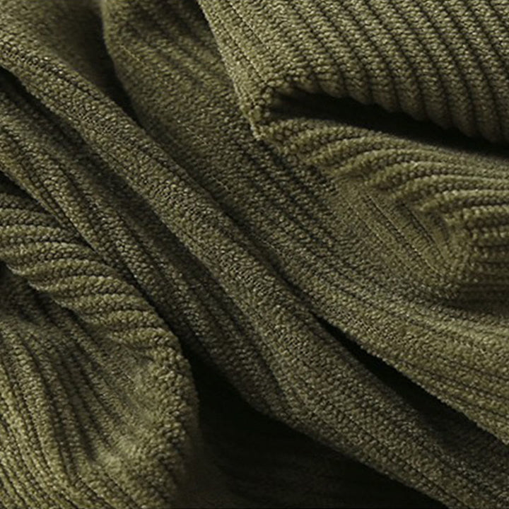 Pantalones harén de pana y poliéster para mujer, estilo vintage, con bolsillos, de Buddha Stones Commute - image 7