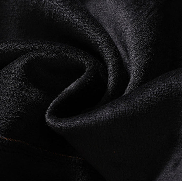 Chaqueta de algodón con solapa lisa y bolsillos para mujer de Buddha Stones - image 27