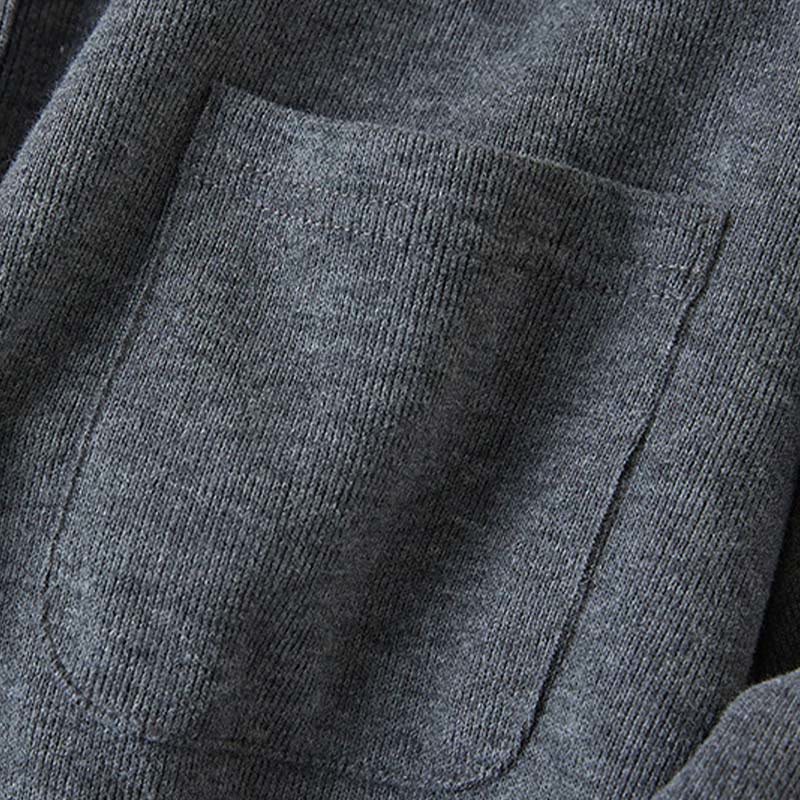 Chaqueta de algodón con capucha y bolsillos para mujer con botones lisos Buddha Stones - image 5