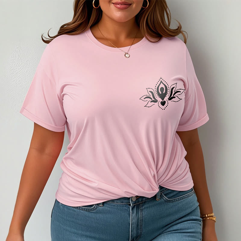 Camiseta con diseño de Buddha Stones de loto y meditación - image 14