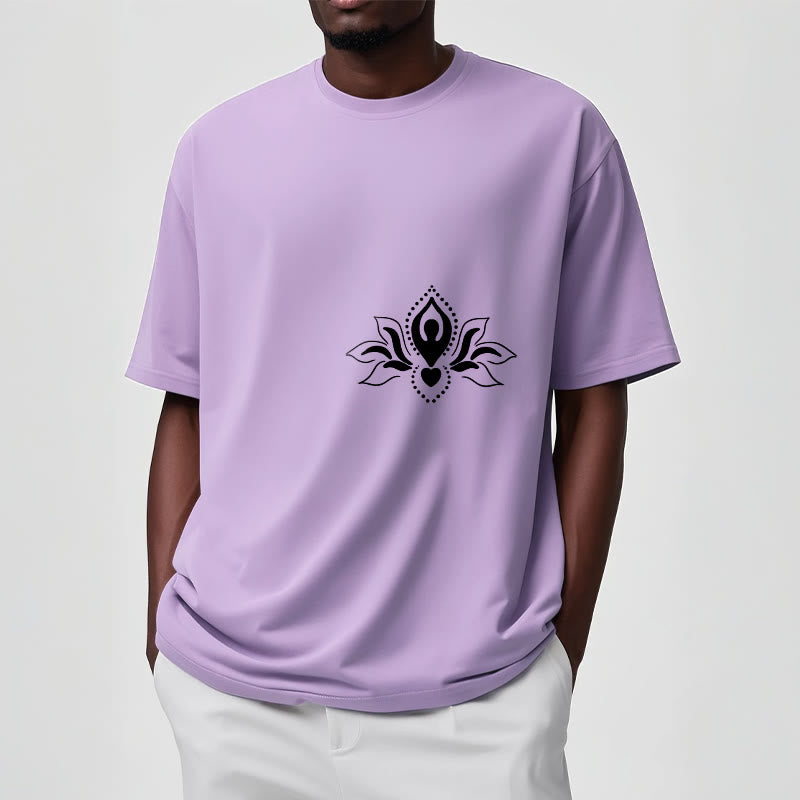 Camiseta con diseño de Buddha Stones de loto y meditación - image 18