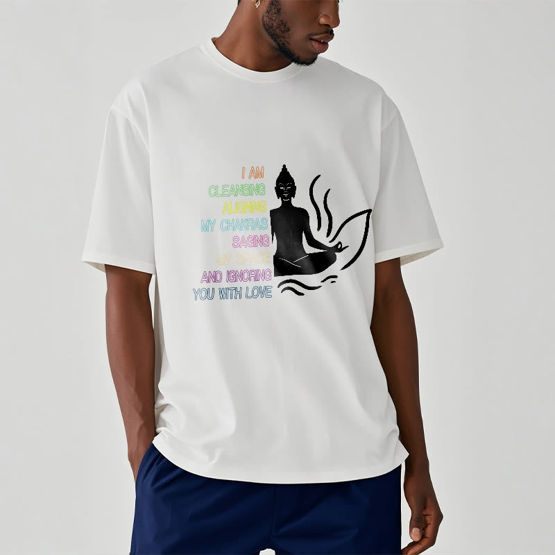 Camiseta con diseño de meditación de flor de loto y Buddha Stones - image 2