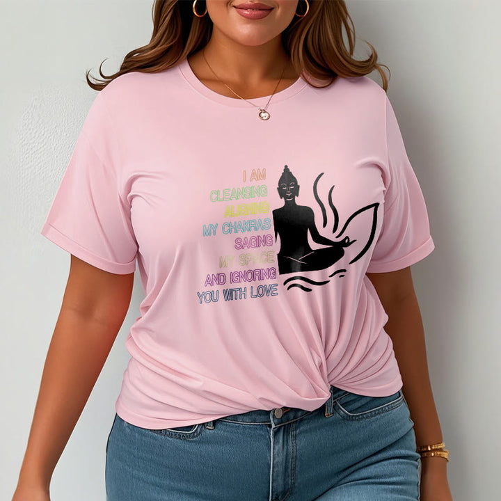 Camiseta con diseño de meditación de flor de loto y Buddha Stones - image 14