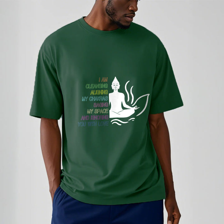 Camiseta con diseño de meditación de flor de loto y Buddha Stones - image 12