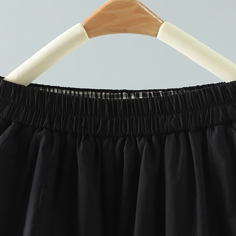Pantalones harén de algodón hasta el tobillo con bolsillos para mujer , de Buddha Stones Winter Plain - image 2
