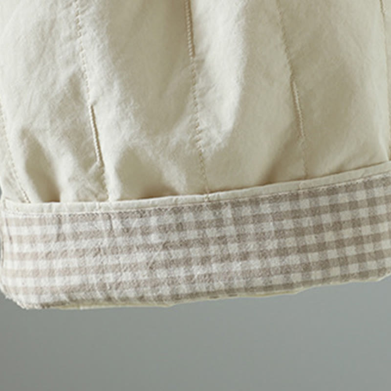 Pantalones harén de algodón hasta el tobillo con bolsillos para mujer , de Buddha Stones Winter Plain - image 17