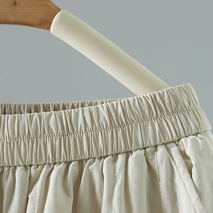 Pantalones harén de algodón hasta el tobillo con bolsillos para mujer , de Buddha Stones Winter Plain - image 11