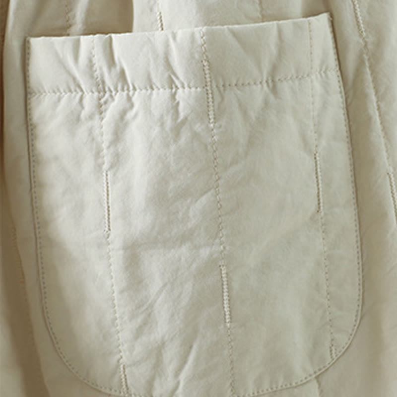 Pantalones harén de algodón hasta el tobillo con bolsillos para mujer , de Buddha Stones Winter Plain - image 13