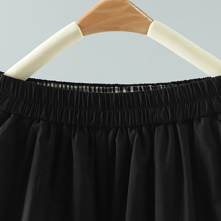 Pantalones harén de algodón hasta el tobillo con bolsillos para mujer , de Buddha Stones Winter Plain - image 1