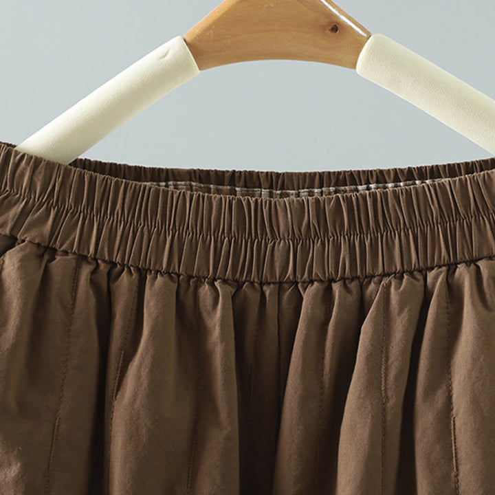 Pantalones harén de algodón hasta el tobillo con bolsillos para mujer , de Buddha Stones Winter Plain - image 18