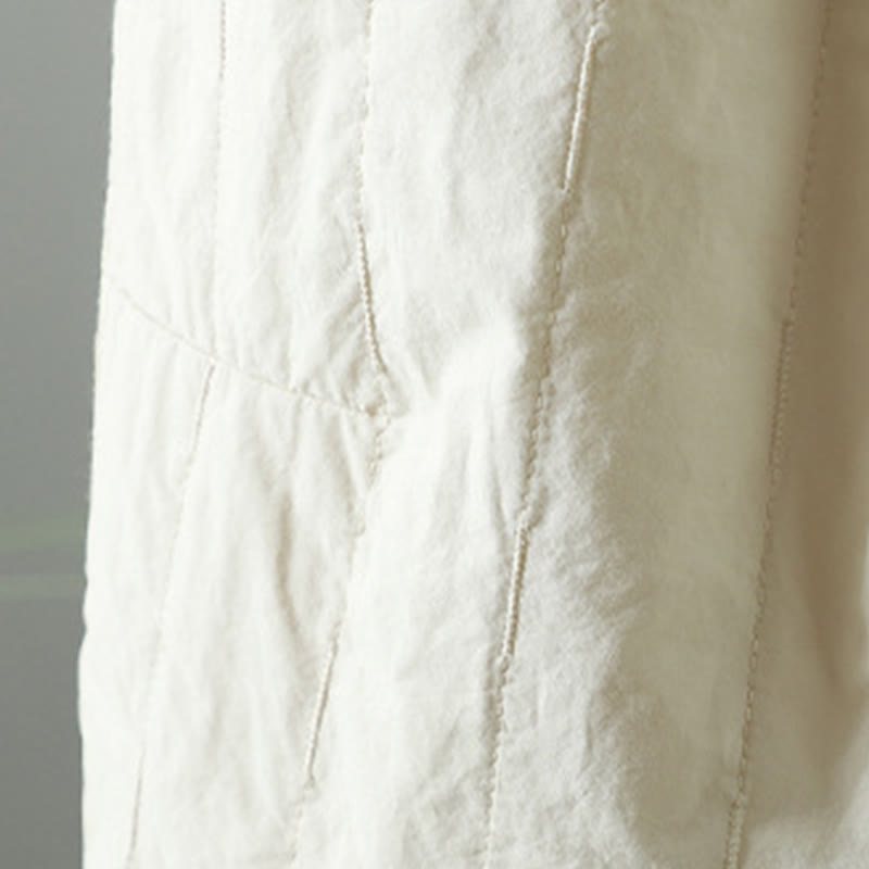 Pantalones harén de algodón hasta el tobillo con bolsillos para mujer , de Buddha Stones Winter Plain - image 16