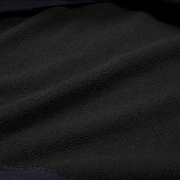 Camisa de manga larga de algodón y lino con forro polar y botones de jacquard con Buddha Stones para hombre - image 7