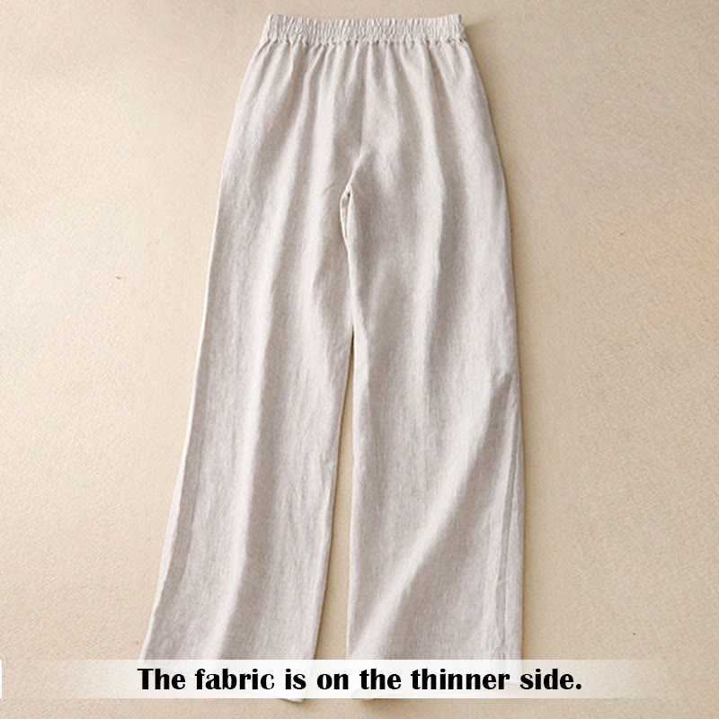 Pantalones de mujer de pierna ancha con bolsillos, diseño sencillo y cremallera, estilo casual de verano, con estampado de Buddha Stones. - image 11