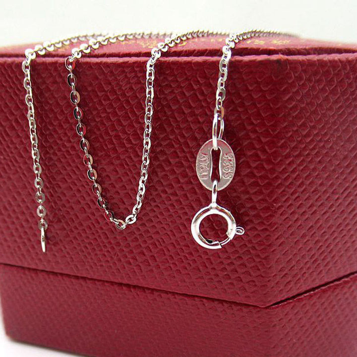Collar con colgante de piedra lunar con diseño de loto en plata de ley 925 y Buddha Stones - image 9