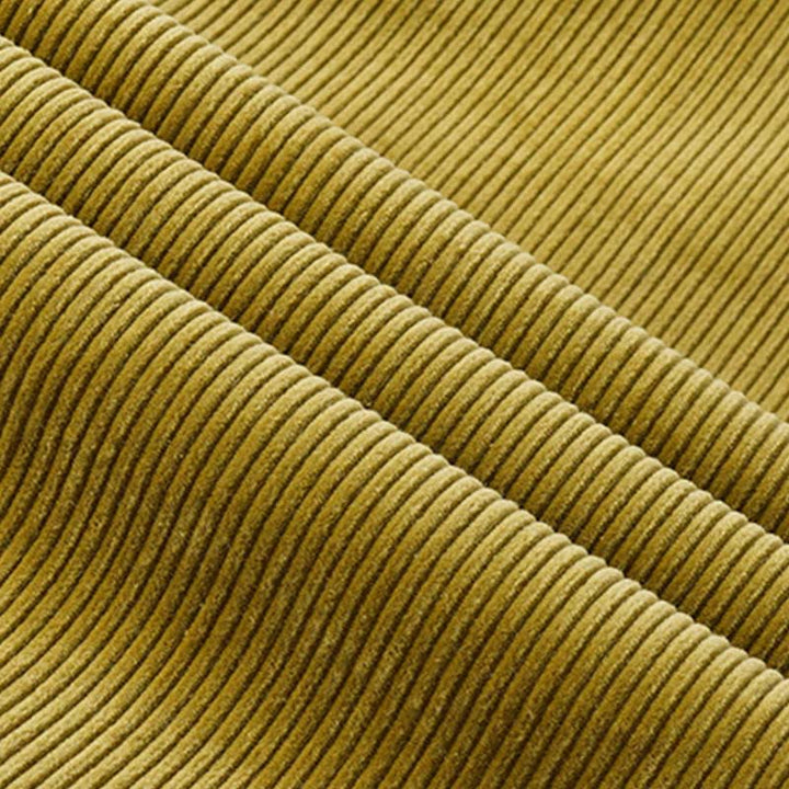 Pantalones de pana de algodón con diseño sencillo, hasta los tobillos, con bolsillos, para mujer, de Buddha Stones, para otoño - image 16