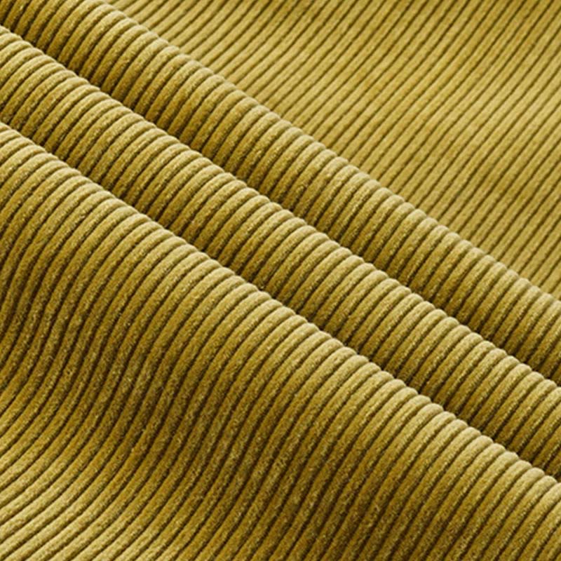 Pantalones de pana lisos hasta el tobillo con diseño sencillo y bolsillos para mujer de Buddha Stones, colección otoño. - image 16