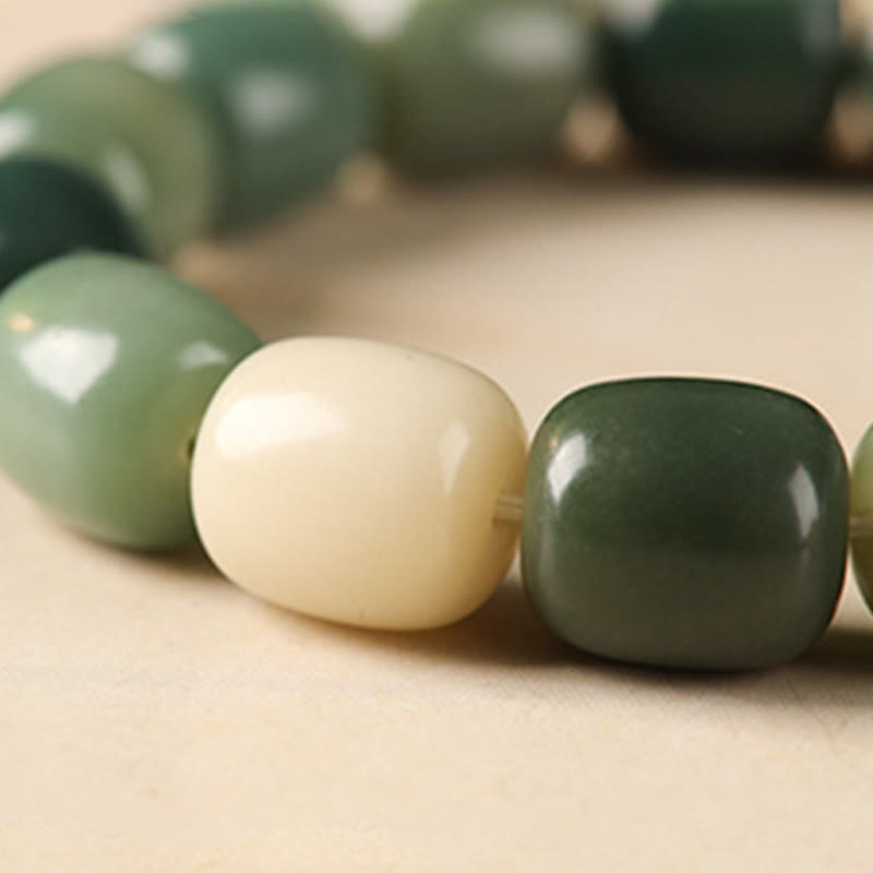 Pulsera de la paz con cabeza de león y semillas de Bodhi de Buddha Stones Om Mani Padme Hum - image 4
