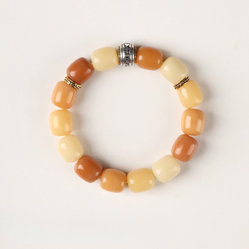 Pulsera de la paz con cabeza de león y semillas de Bodhi de Buddha Stones Om Mani Padme Hum - image 8