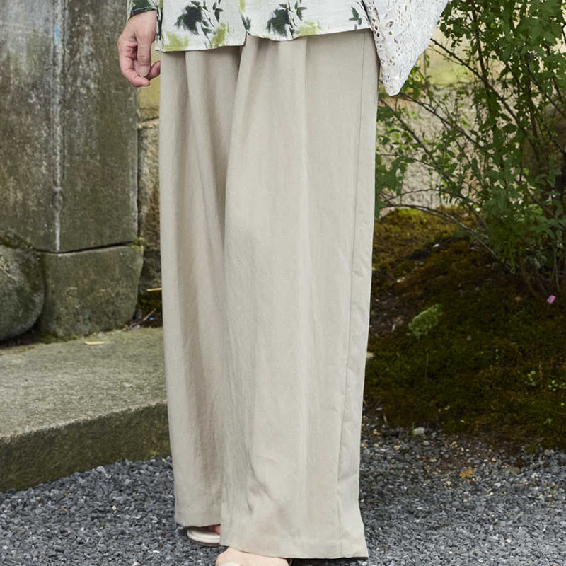 Pantalones Buddha Stones lisos hasta el tobillo para mujer con bolsillos para adultos mayores - image 5