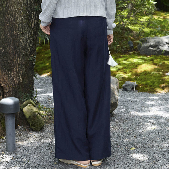Pantalones Buddha Stones lisos hasta el tobillo para mujer con bolsillos para adultos mayores - image 20