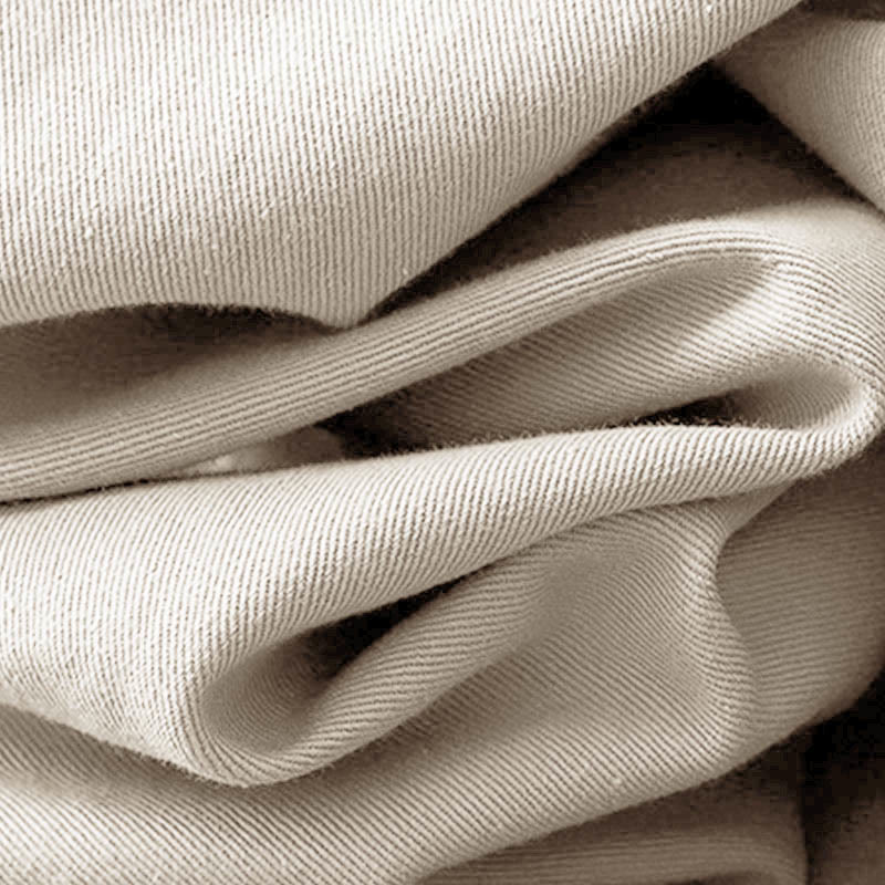 Vestido midi de algodón con solapa y diseño de botones en color puro de Buddha Stones Commute, manga larga - image 7