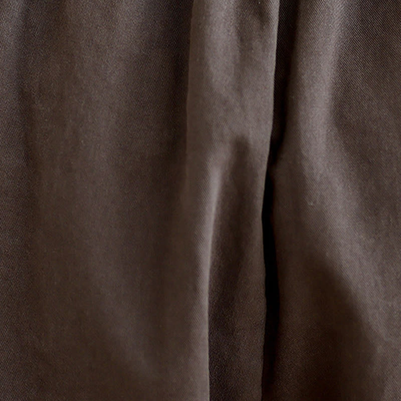 Pantalones harén de algodón y poliéster para mujer, informales, con bolsillos y botones, de Buddha Stones, de 7 a 8 largos - image 6