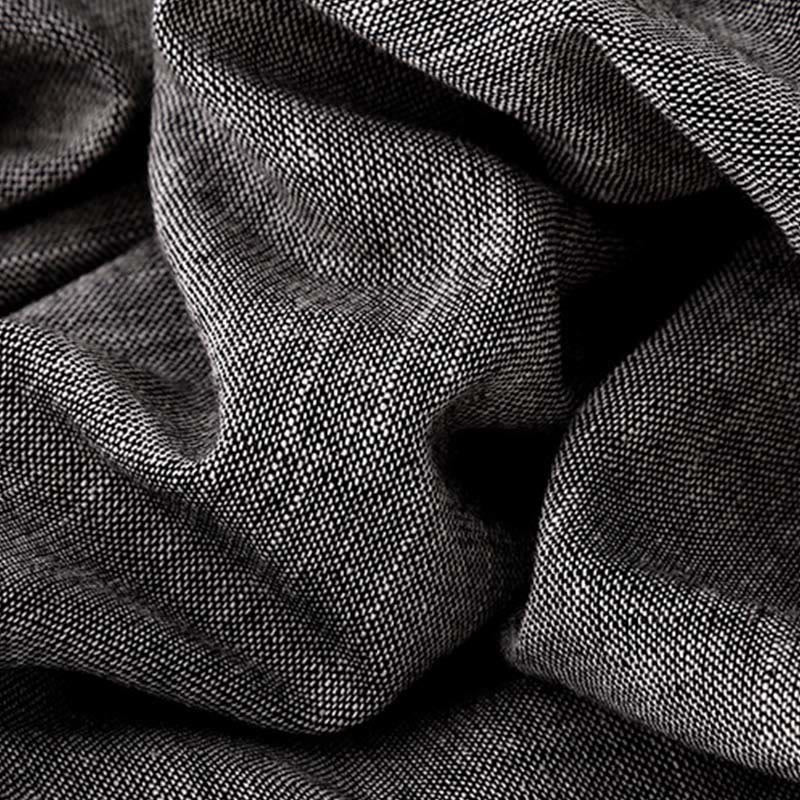 Pantalones anchos de poliéster con bolsillos para mujer, con textura informal de Buddha Stones - image 7