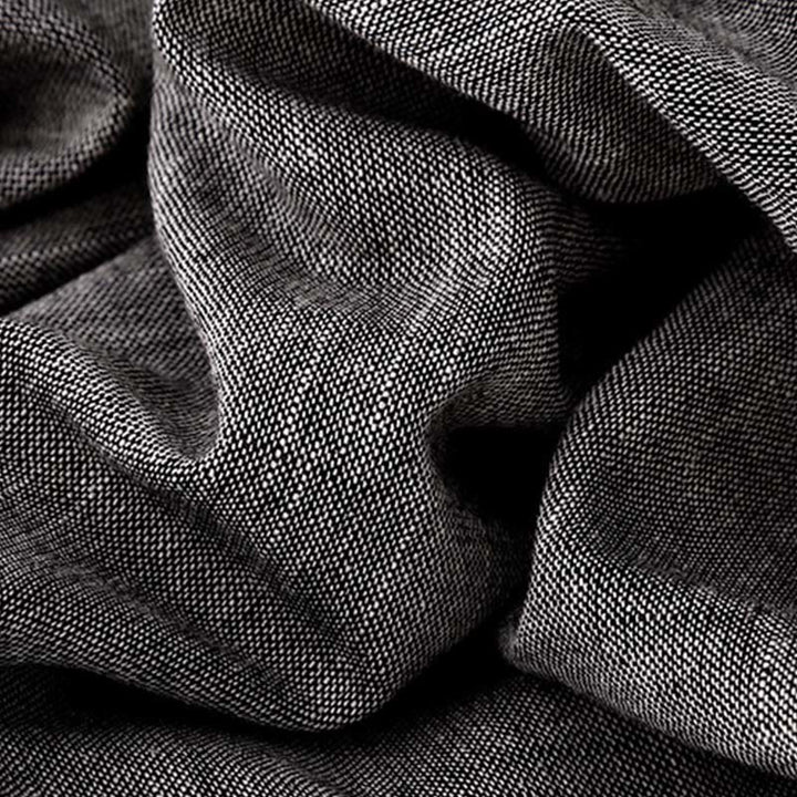 Pantalones anchos de poliéster con bolsillos para mujer, con textura informal de Buddha Stones - image 7