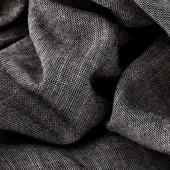 Pantalones anchos de poliéster con bolsillos para mujer, con textura informal de Buddha Stones - image 5