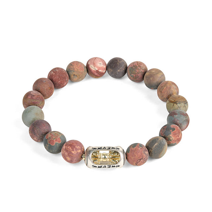 Pulsera energética Om Mani Padme Hum con Buddha Stones - image 4