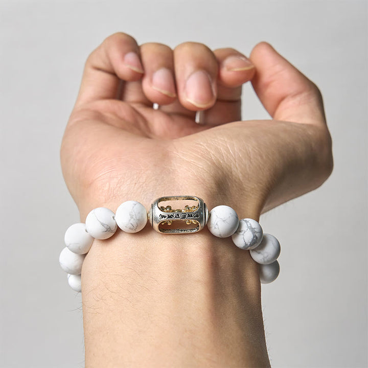 Pulsera con Buddha Stones y bendición Om Mani Padme Hum - image 3