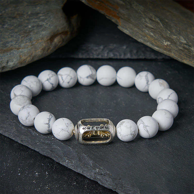 Pulsera con Buddha Stones y bendición Om Mani Padme Hum - image 1