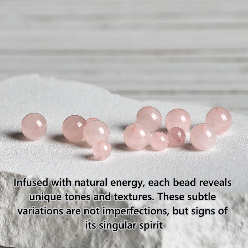 Pulsera relajante de cristal rosa natural con diseño de loto en plata de ley 925 con Buddha Stones - image 14