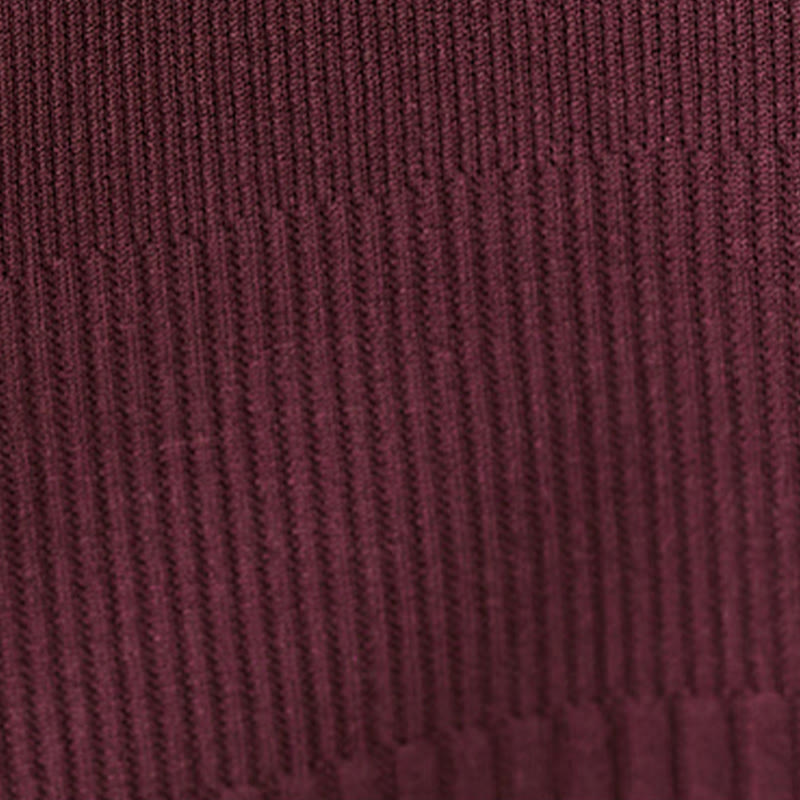 Vestido midi de invierno con diseño de dobladillo irregular, cuello alto, manga larga y bolsillos de Buddha Stones - image 8