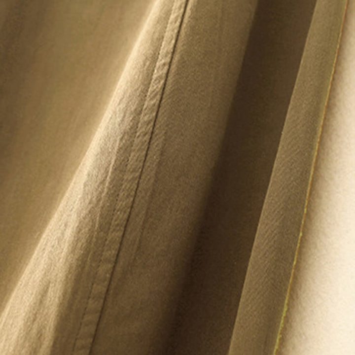 Pantalones harén de algodón para mujer con bolsillos, de largo 7-8, con estampado Buddha Stones - image 1