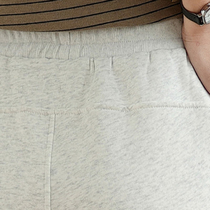 Pantalones casuales de algodón liso con bolsillos para mujer de Buddha Stones - image 6