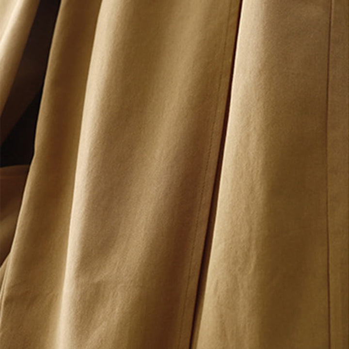 Pantalones casuales de algodón y poliéster con bolsillos para mujer de Buddha Stones - image 1