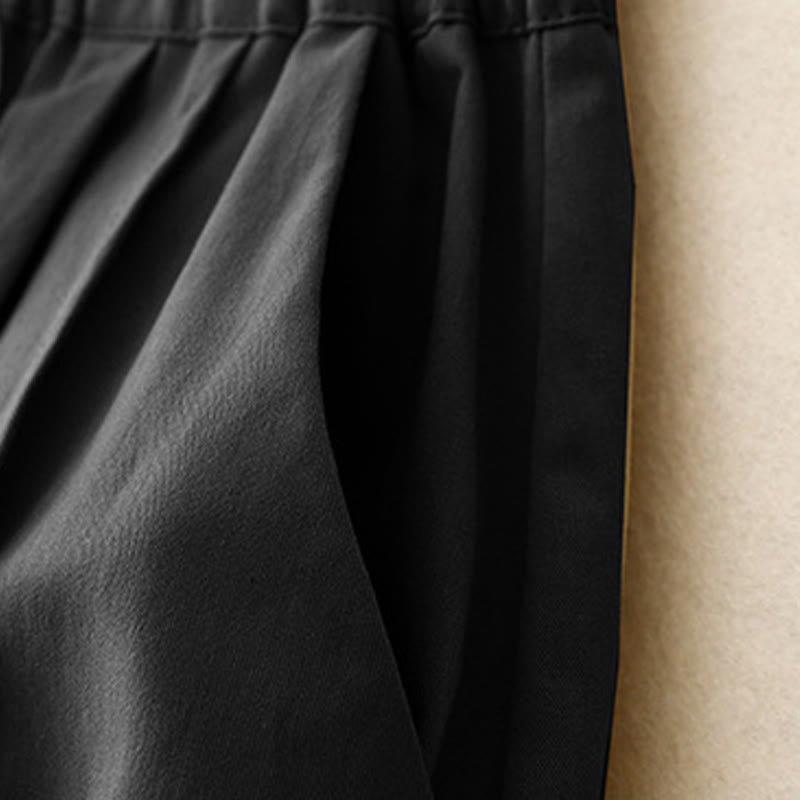 Pantalones casuales de algodón y poliéster con bolsillos para mujer de Buddha Stones - image 16
