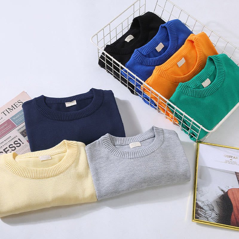 Suéter térmico de algodón puro con diseño acanalado Buddha Stones para hombre, cuello redondo y manga larga - image 14