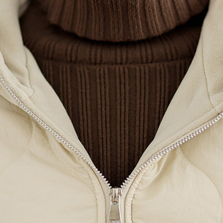 Chaqueta de algodón con capucha, manga larga y bolsillos para mujer de Buddha Stones - image 5