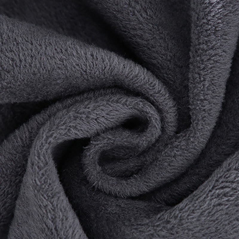 Chaqueta térmica de manga larga Buddha Stones para hombre, de lino y ramio, con forro polar y bolsillos. - image 13