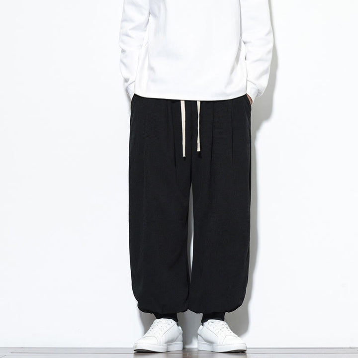 Pantalones de Buddha Stones y bolsillos. - Negro - US/UK/AU46, EU56 (5XL) - image 21
