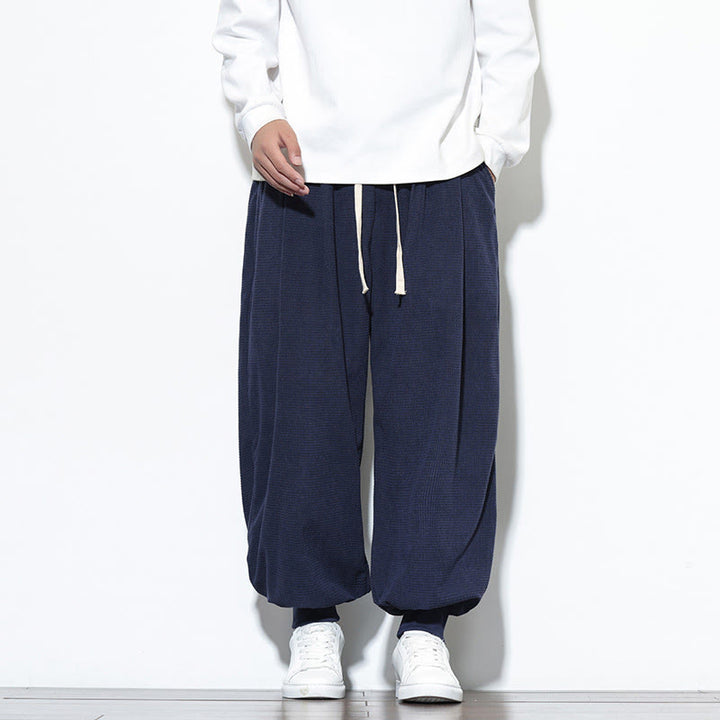 Pantalones de Buddha Stones y bolsillos. - Azul medianoche - US/UK/AU46, EU56 (5XL) - image 39